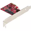 StarTech.com SATA PCIe-Karte - 2-Port PCIe SATA-Erweiterungskarte - 6Gbps - Full/Low Profile - PCI Express zu SATA-Adapter/Steuergerät - ASM1062R SATA RAID - PCIe zu SATA-Konverter