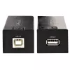 StarTech.com 150 m (492 ft) USB 2.0 Extender über Cat5e/Cat6 Ethernet-Kabel, extern gespeister USB-Extender via RJ45/Netzwerkkabel, USB über Ethernet-Kabel Extender/Adapter