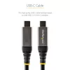 StarTech.com 20 Zoll (50 cm) USB-C-Kabel 10 Gbit/s – USB-3.1-Typ-C-Kabel – 100 W (5 A) Power-Delivery-Ladung, DP Alt Mode – USB-C-Kabel für USB-C-Laptop/Telefon/Gerät – Laden/Synchronisieren