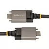 StarTech.com 0,91 m seitliche Schraubverriegelung USB-C-Kabel 10 Gbit/s – USB-IF-zertifiziertes USB-C-Kabel – USB 3.1/3.2 Gen 2 Typ-C-Kabel – 100 W (5 A) Power Delivery Ladung, DP Alt Mode – doppelte Schraubverriegelung – USB-C Kabel laden/synchronisieren