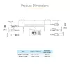StarTech.com 1m (3ft) USB-C auf Lightning Kabel, MFi-zertifiziert, Spiralkabel iPhone Ladekabel, Schwarz, robuste TPE-Ummantelung Aramidfaser, strapazierfähiges Spiralkabel Lightning