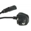 StarTech.com 0,9 m (3ft) UK Computer-Netzkabel, BS 1363 auf C13, 18AWG, 10A 250V, Ersatz-Netzkabel, Kaltgerätekabel / UK Netzkabel, PC-Netzteilkabel, TV-Netzkabel