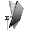StarTech.com VESA TV-Wandhalterung, verstellbare Full-Motion-TV-Wandhalterung für 23-Zoll- bis 55-Zoll-Displays, flache TV-Halterung unterstützt 30 kg, ausziehbare/neigbare/schwenkbare TV-Wandhalterung