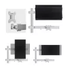 StarTech.com Sechs-Monitor-Tischhalterung mit Querträger, für bis zu 32-Zoll-Computerbildschirme, max. 8 kg pro Monitor, Doppelsäule, C-Klemme/Tischdurchführung, höhenverstellbar