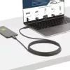 StarTech.com 2m aktives Thunderbolt 4 Kabel, 40 Gbit/s, 100W Power Delivery, 4K/8K Video, Intel-zertifiziertes Thunderbolt Kabel – Kompatibel mit USB4/Thunderbolt 4/USB 3.2/USB Type-C/DisplayPort/Thunderbolt 3