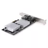 StarTech.com 2-Port 10GbE PCIe-Netzwerkadapterkarte, Netzwerkkarte für PCs/Server, Sechs-Geschwindigkeits-PCIe-Ethernetkarte mit Jumbo-Frame-Unterstützung, NIC/LAN-Schnittstellenkarte, 10GBASE-T und NBASE-T
