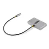 StarTech.com 3-Port USB-C Hub mit Ethernet - 3x USB-A - Gigabit-Ethernet - USB 3.0 5Gbps - busgespeist - 1ft/30cm langes USB Type-C Hostkabel - GbE - tragbarer USB-C auf USB-A Hub