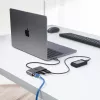 StarTech.com 3-Port USB-C Hub mit Ethernet - 3x USB-A - Gigabit-Ethernet - USB 3.0 5Gbps - busgespeist - 1ft/30cm langes USB Type-C Hostkabel - GbE - tragbarer USB-C auf USB-A Hub
