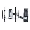 StarTech.com Gelenk-TV-Wandhalterung, VESA-Wandhalterung, unterstützt 26 bis 65 Zoll/99 lb/flache/gekrümmte Fernseher, ausziehbare flache Wandhalterung TV-Halterung, verstellbare Eck-TV-Wandhalterung