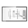 StarTech.com Gelenk-TV-Wandhalterung, VESA-Wandhalterung, unterstützt 26 bis 65 Zoll/99 lb/flache/gekrümmte Fernseher, ausziehbare flache Wandhalterung TV-Halterung, verstellbare Eck-TV-Wandhalterung