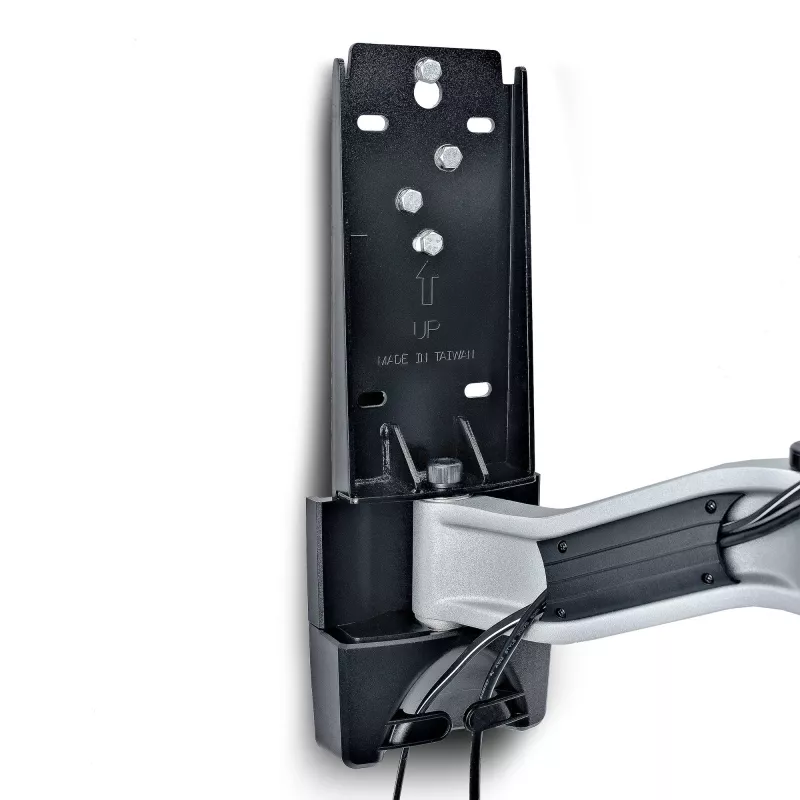 StarTech.com Gelenk-TV-Wandhalterung, VESA-Wandhalterung, unterstützt 26 bis 65 Zoll/99 lb/flache/gekrümmte Fernseher, ausziehbare flache Wandhalterung TV-Halterung, verstellbare Eck-TV-Wandhalterung