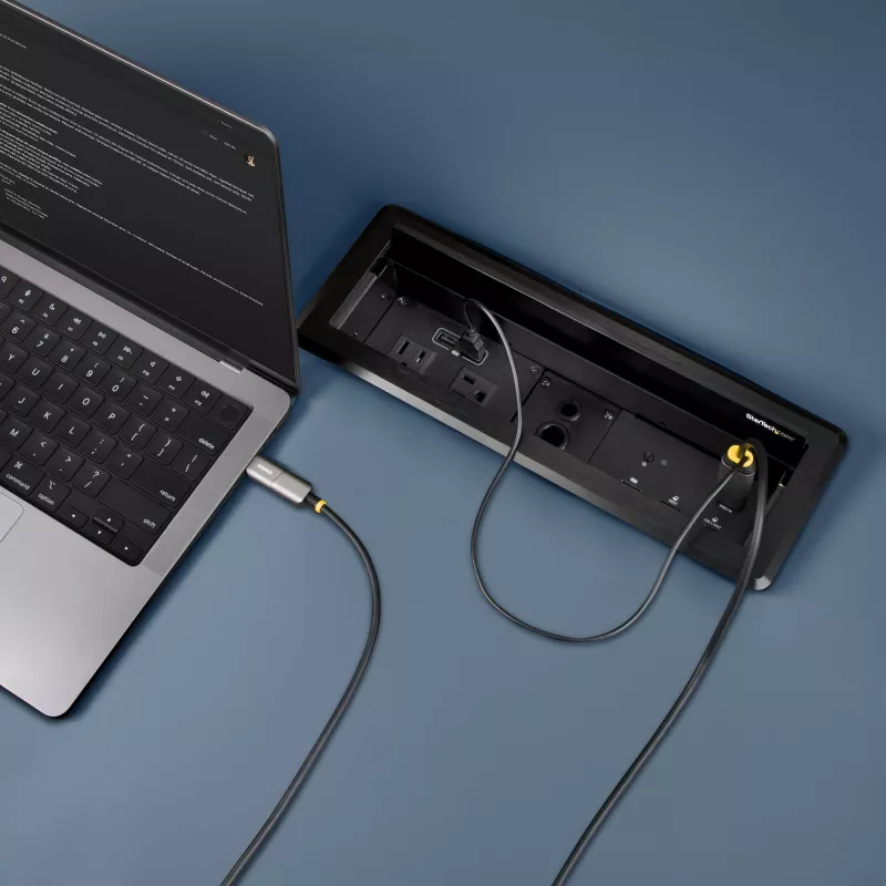 StarTech.com 15,2 m USB-C auf HDMI 2.0 Aktives Optisches Kabel (AOC), 4K 60Hz, CL3-zertifiziert, unidirektionales USB Type-C auf HDMI Adapterkabel