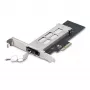 StarTech.com M.2 NVMe SSD zu PCIe x4 Mobile Rack/Backplane mit herausnehmbarem Einschub für PCI Express Erweiterungssteckplatz, werkzeuglose Installation, PCIe 4.0/3.0 Hot-Swap-Laufwerksschacht, Schlüsselschloss – 2 Schlüssel enthalten