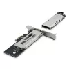 StarTech.com M.2 NVMe SSD zu PCIe x4 Mobile Rack/Backplane mit herausnehmbarem Einschub für PCI Express Erweiterungssteckplatz, werkzeuglose Installation, PCIe 4.0/3.0 Hot-Swap-Laufwerksschacht, Schlüsselschloss – 2 Schlüssel enthalten