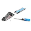 StarTech.com M.2 NVMe SSD zu PCIe x4 Mobile Rack/Backplane mit herausnehmbarem Einschub für PCI Express Erweiterungssteckplatz, werkzeuglose Installation, PCIe 4.0/3.0 Hot-Swap-Laufwerksschacht, Schlüsselschloss – 2 Schlüssel enthalten