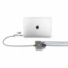 StarTech.com 2-Port USB-C Hub mit Ethernet und RS-232, angeschlossener USB-C-zu-USB-A-Dongle, 100 W PD-Durchschleifung, 2x USB-A 5 Gbit/s, Gigabit-Ethernet, RS232 Seriell (FTDI)