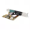 StarTech.com 2-Port PCI Express Serielle Schnittstellenkarte, Dual Port PCIe zu RS232 (DB9) Serielle Karte, 16C1050 UART, Low/Full Profile Bügel, COM Retention, Für Windows/Linux