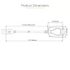 StarTech.com 2-Port PCI Express Serielle Schnittstellenkarte, Dual Port PCIe zu RS232 (DB9) Serielle Karte, 16C1050 UART, Low/Full Profile Bügel, COM Retention, Für Windows/Linux