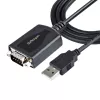 StarTech.com 2-Port PCI Express Serielle Schnittstellenkarte, Dual Port PCIe zu RS232 (DB9) Serielle Karte, 16C1050 UART, Low/Full Profile Bügel, COM Retention, Für Windows/Linux