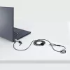 StarTech.com Laptop-Kabelschloss kompatibel mit Noble Wedge®; 1,8 m, diebstahlsicheres Schlüsselschloss, Sicherheitskabel für Dell XPS/Latitude/2-in-1-Notebooks, schnittfest, Stahlkabelschloss für Laptop