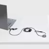 StarTech.com Nano Laptop Kabelschloss, 1,8 m, Diebstahlsicherung mit Schlüssel, Sicherheits-Kabelschloss für Nano-Slot-Notebooks, für EliteBook/LenovoX1/2-in-1-Laptops, schnittfest, Stahlkabelschloss für Laptop