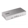 StarTech.com Universelle USB4 & Thunderbolt 4 Dockingstation, Quad-Display unter Windows, Dual-Display am MacBook, HDMI DP Dock mit 98W Laptop-Ladefunktion
