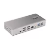 StarTech.com Universelle USB4 & Thunderbolt 4 Dockingstation, Quad-Display unter Windows, Dual-Display am MacBook, HDMI DP Dock mit 98W Laptop-Ladefunktion