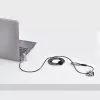 StarTech.com Universelles Laptopschloss 2 m, Sicherheitskabel für Notebooks kompatibel mit Noble Wedge®/Nano/K-Slot; schlüsselloses Zahlenschlosskabel, diebstahlsicheres schnittfestes Stahlkabel