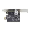 StarTech.com 1-Port GbE SFP-Netzwerkkarte, PCIe 2.1 x1, Intel I210-IS, 1GbE-Steuergerät, 1000BASE Kupfer/Glasfaser, Single-Port Gigabit Ethernet NIC, Desktop-/Server-Rückwände – kompatibel mit Windows und Linux