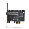 StarTech.com 1-Port GbE SFP-Netzwerkkarte, PCIe 2.1 x1, Intel I210-IS, 1GbE-Steuergerät, 1000BASE Kupfer/Glasfaser, Single-Port Gigabit Ethernet NIC, Desktop-/Server-Rückwände – kompatibel mit Windows und Linux