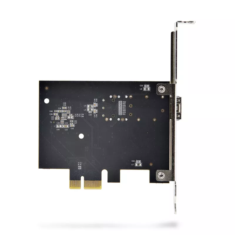 StarTech.com 1-Port GbE SFP-Netzwerkkarte, PCIe 2.1 x1, Intel I210-IS, 1GbE-Steuergerät, 1000BASE Kupfer/Glasfaser, Single-Port Gigabit Ethernet NIC, Desktop-/Server-Rückwände – kompatibel mit Windows und Linux