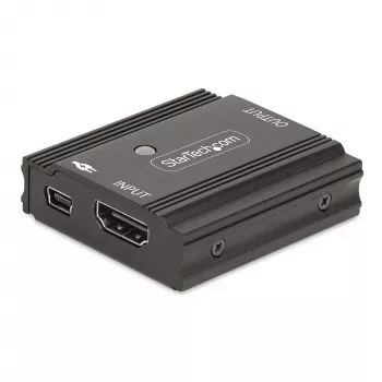 StarTech.com 10 m 8K 60Hz HDMI Signalverstärker, aktiver HDMI 2.1 Inline-Repeater und Videosignalverstärker bis 8K 60Hz/4K 144Hz, kompakter HDMI-Kabelverlängerer – HDMI-Signalverlängerung