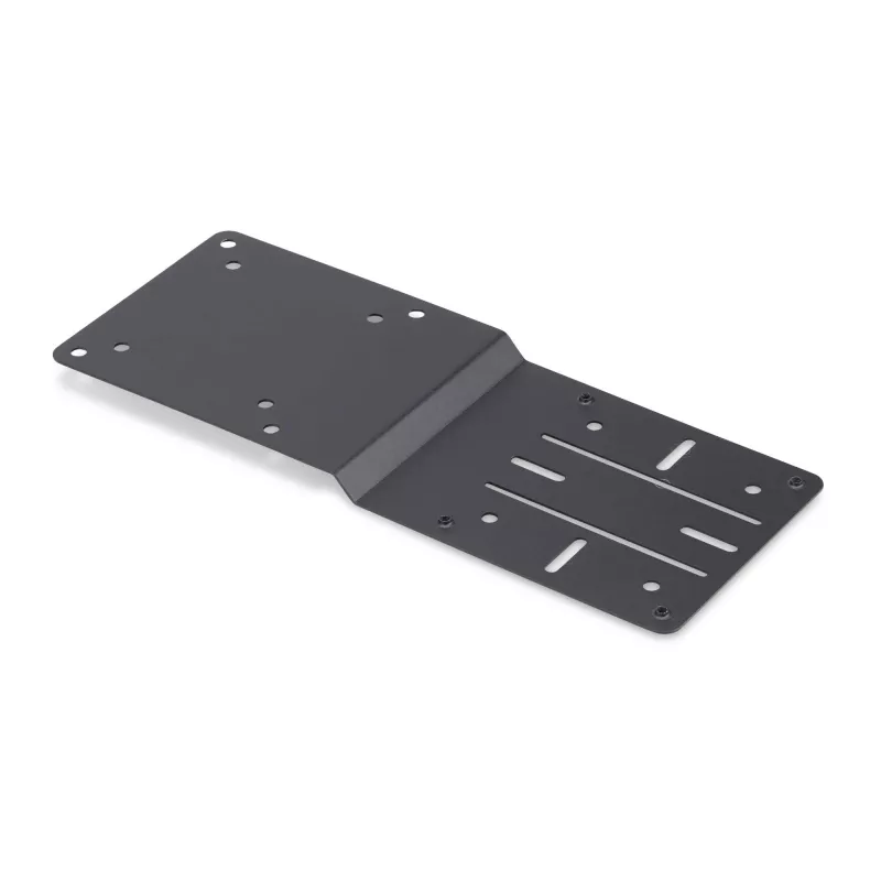 StarTech.com VESA-Montagehalterung für NUC/Thin Clients oder Laptop-Dockingstationen, VESA 75x75/100x100 kompatible Erweiterungsplatte für Mini-PC