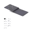 StarTech.com VESA-Montagehalterung für NUC/Thin Clients oder Laptop-Dockingstationen, VESA 75x75/100x100 kompatible Erweiterungsplatte für Mini-PC