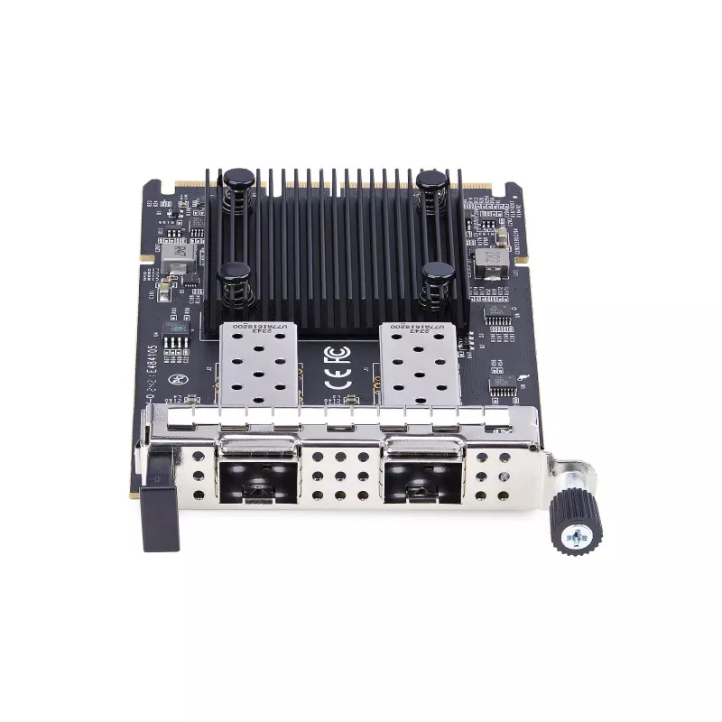 StarTech.com 2-Port 10Gbps SFP+ OCP 3.0 Server-Netzwerkkarte mit Intel X710, SFF 4C+ kompatibel, Dual-Port OCP NIC, funktioniert mit Windows & Linux