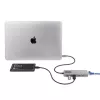 StarTech.com 3-Port USB-C Hub mit 2,5 Gbit/s Ethernet und 100 W Power Delivery Pass-Through, USB 3.2 10 Gbit/s, 2x USB-A/1x USB-C, tragbarer USB Typ-C Adapter Hub
