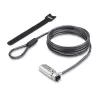 StarTech.com schlank Lock K-Slot-kompatibel, 1,5 m Schlosskabel, Tisch-Diebstahlschutz für Laptop/Notebook, schnittfestes Stahlkabel, Zahlenschloss