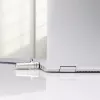 StarTech.com schlank Lock Noble Wedge® Slot Kompatibel, 1,5 m Sicherungskabel, Schreibtisch-Diebstahlschutz für Laptop/Notebook, schnittfestes Stahlkabel, Kombinationsschloss