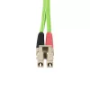 StarTech.com 1m LC zu LC (UPC) OM5 Multimode LWL-Kabel, 50/125µm Duplex LOMMF Zipcord, VCSEL, 40G/100G, LSZH LWL-Patchkabel
