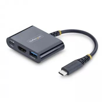 StarTech.com USB-C-auf-HDMI-Multiport-Adapter mit 140-W-PD-Ladung, 4K-60-Hz-HDMI, USB-5-Gbit/s-Hub, Mini-Dock für MacBook / Dell / Thinkpad / HP / iPad / Tablets