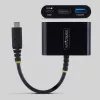 StarTech.com USB-C-auf-HDMI-Multiport-Adapter mit 140-W-PD-Ladung, 4K-60-Hz-HDMI, USB-5-Gbit/s-Hub, Mini-Dock für MacBook / Dell / Thinkpad / HP / iPad / Tablets