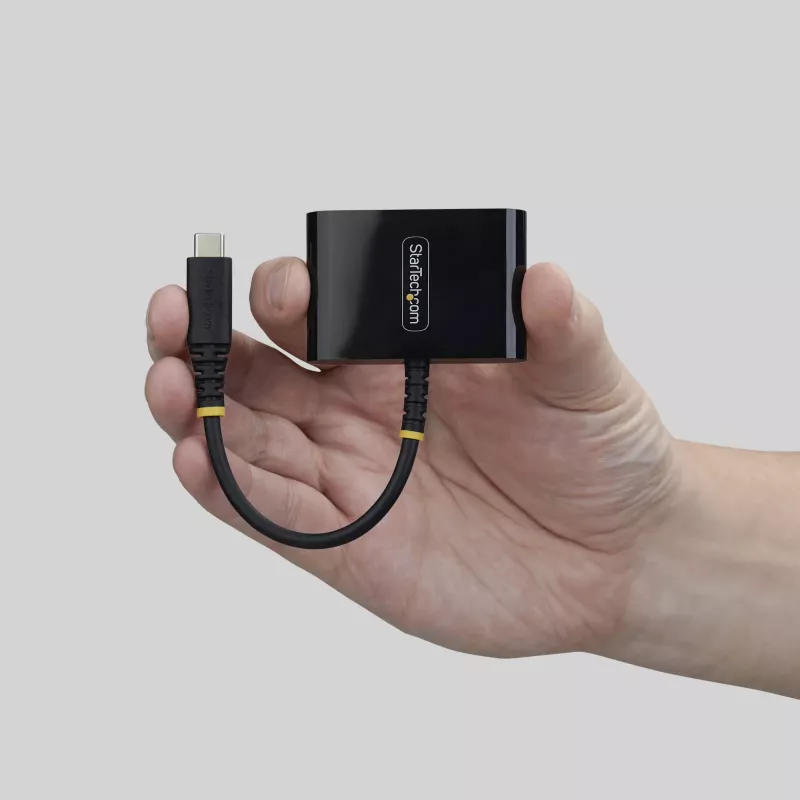 StarTech.com USB-C-auf-HDMI-Multiport-Adapter mit 140-W-PD-Ladung, 4K-60-Hz-HDMI, USB-5-Gbit/s-Hub, Mini-Dock für MacBook / Dell / Thinkpad / HP / iPad / Tablets