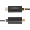 StarTech.com 2m DisplayPort-zu-HDMI-Adapterkabel, 4K 60Hz mit HDR, DP zu HDMI 2.0b, aktiver Videokonverter, DisplayPort-Desktop zu HDMI-Monitor