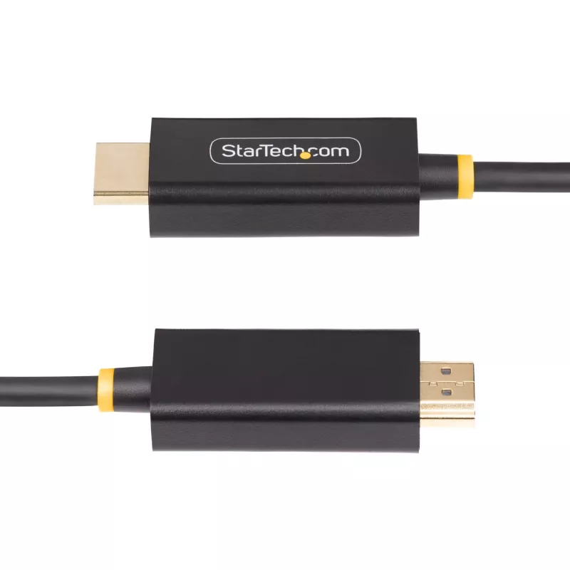 StarTech.com 2m DisplayPort-zu-HDMI-Adapterkabel, 4K 60Hz mit HDR, DP zu HDMI 2.0b, aktiver Videokonverter, DisplayPort-Desktop zu HDMI-Monitor