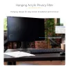StarTech.com 24-Zoll 16:10 Computer-Monitor-Blickschutzfilter, hängender Acrylfilter, schnell installierbarer Sichtschutz, Monitor-Bildschirmschutz, +/- 30° Betrachtungswinkel, glänzend
