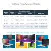 StarTech.com 27 Zoll 16:9 Computer-Monitor-Blickschutzfolie, hängender Acrylfilter, schnell installierbarer Sicherheitsschutz, Monitor-Bildschirmschutz, ±30° Blickwinkel, glänzend