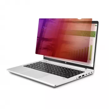 StarTech.com 35,6 cm (14 inch) 16:9 Laptop-Blickschutzfolie, umkehrbarer Gold-Filter mit verbessertem Sichtschutz, Computer-Sicherheitsfilter, abnehmbarer Bildschirmschutz, +/- 30°