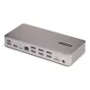 StarTech.com Triple-Monitor USB4 Dockingstation, 4K 60Hz HDMI oder DisplayPort, 100W Laptop-Ladung, 2,5GbE, USB-C Multi-Monitor Dock, treiberlos