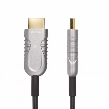 StarTech.com 9,1 m HDMI 2.1 Hybrides aktives optisches Kabel (AOC), CMP, Plenum-zertifiziert, 8K Ultra High Speed HDMI 2.1/2.0 Glasfaserkabel, 48 Gbit/s, 8K 60 Hz/4K 120 Hz, HDR10+/FRL/TMDS/eARC