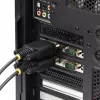 StarTech.com 4-Port Serielle PCIe-Karte, Quad-Port PCI Express auf RS232/RS422/RS485 (DB9) Serielle Karte, Low-Profile-Halterung inkl., 16C1050 UART, Windows/Linux, TAA-konform – ESD-Schutz Level 4